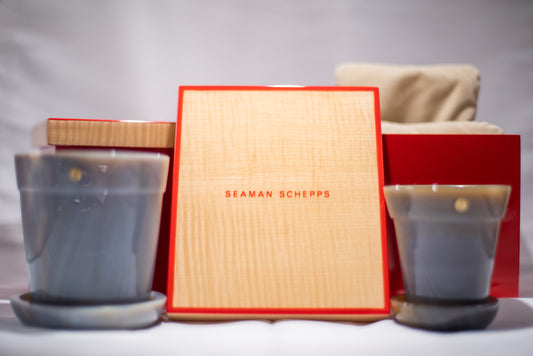 Seaman Schepps Agate Cachepot Flower Pot